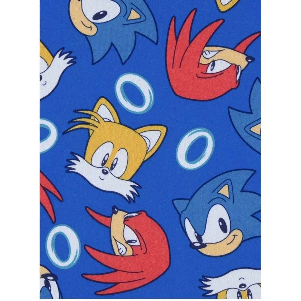 Sonic - Boys Long Sleeve Tee and Pants Pajama Sets - Size 6